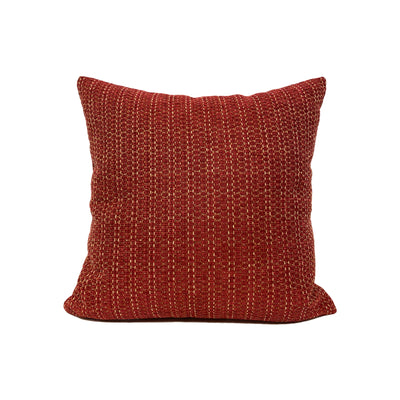 Logic Ruby Red Throw Pillow 17x17”