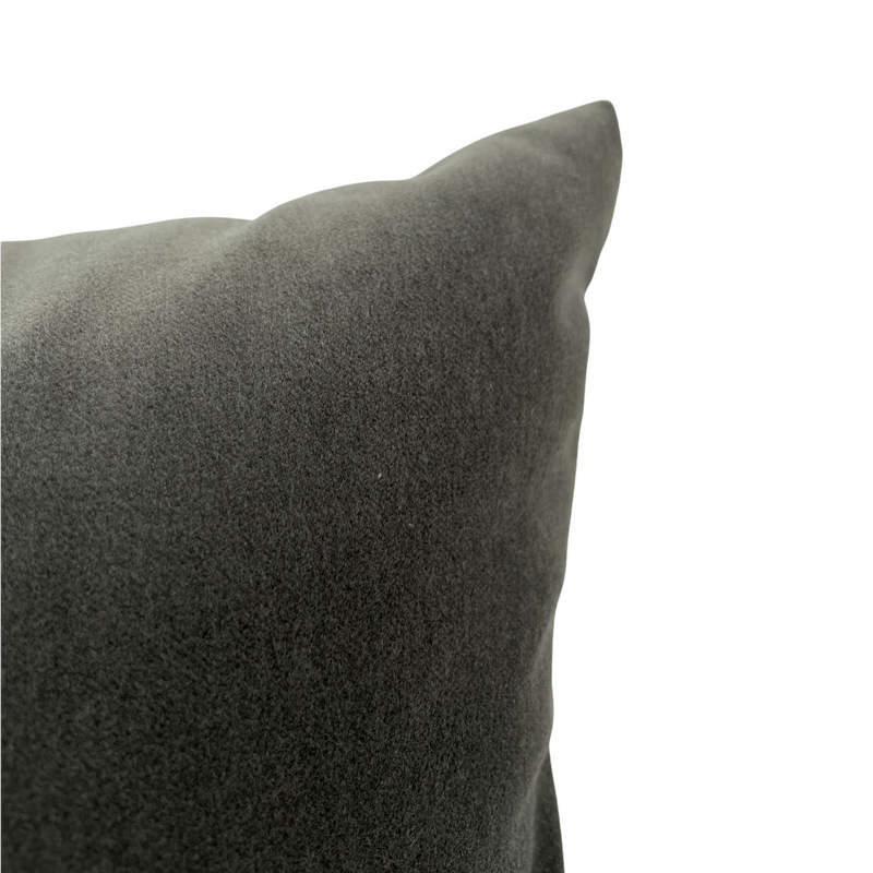 Luscious Velvet Granite Lumbar Pillow 12x22"