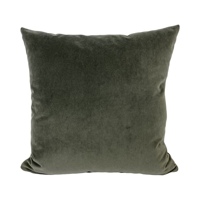 Luscious Velvet Granite Throw Pillow 20x20"