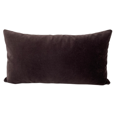 Luscious Velvet Toblerone Lumbar Pillow 12x22"