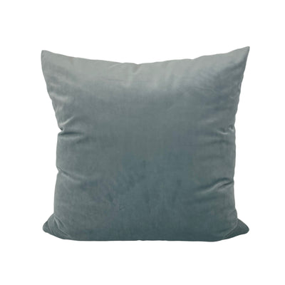Luxe Velvet Mist Throw Pillow 20x20"