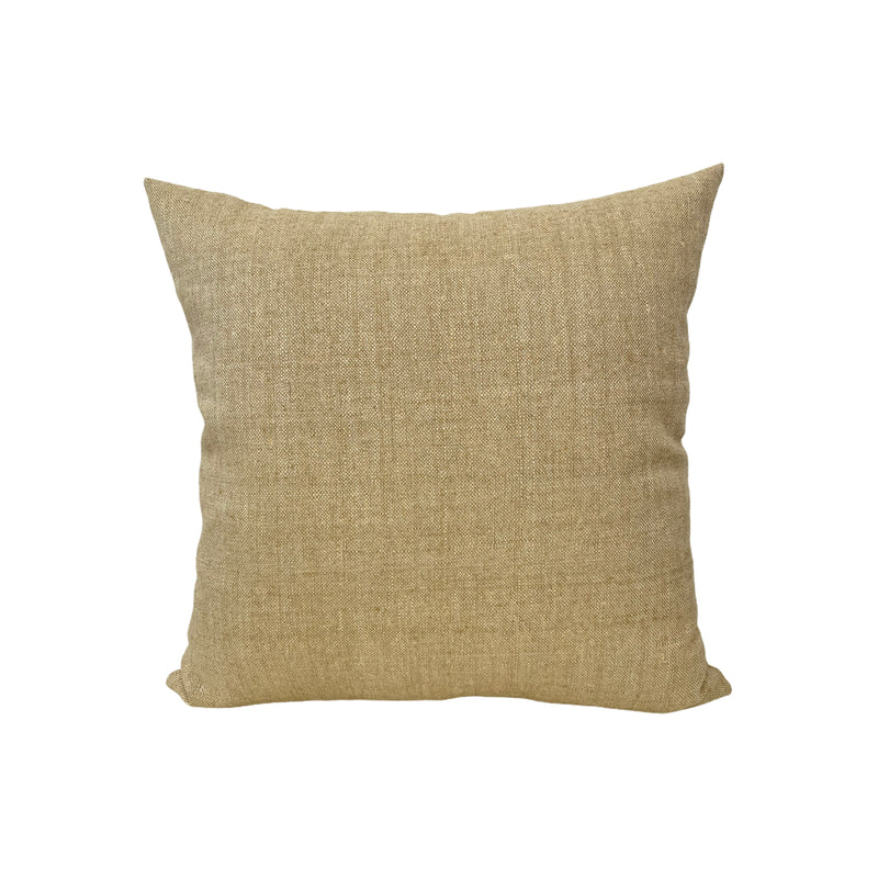 Matka Silk Wheat Throw Pillow 17x17"
