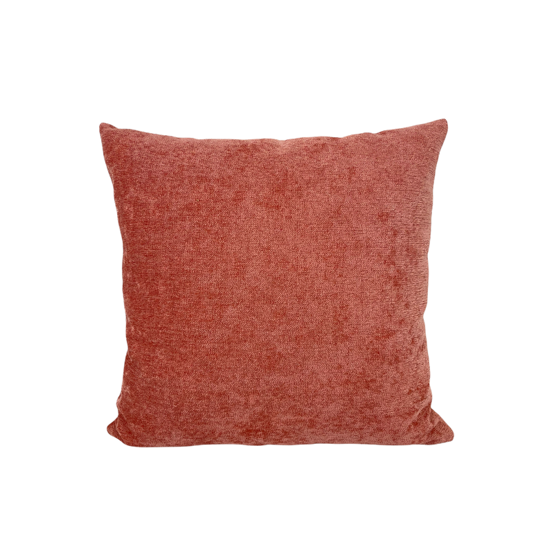 Mia Coral Throw Pillow 17x17"