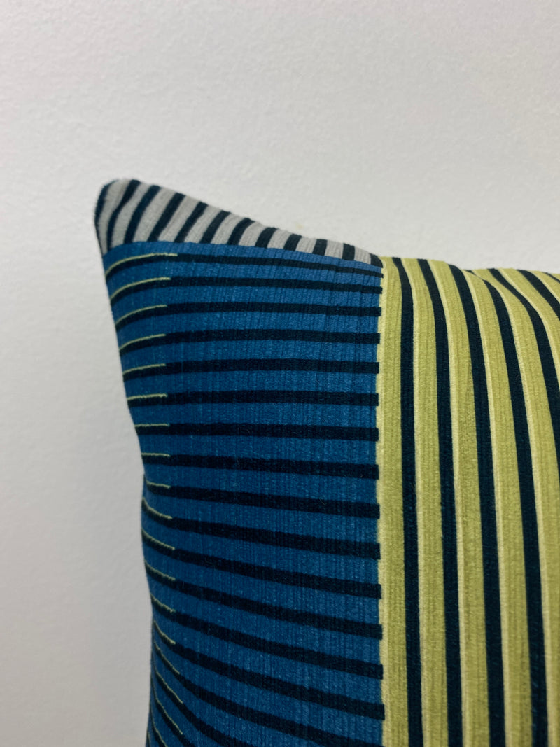 Morgan Baltic Geometric Lumbar Pillow 12x22"