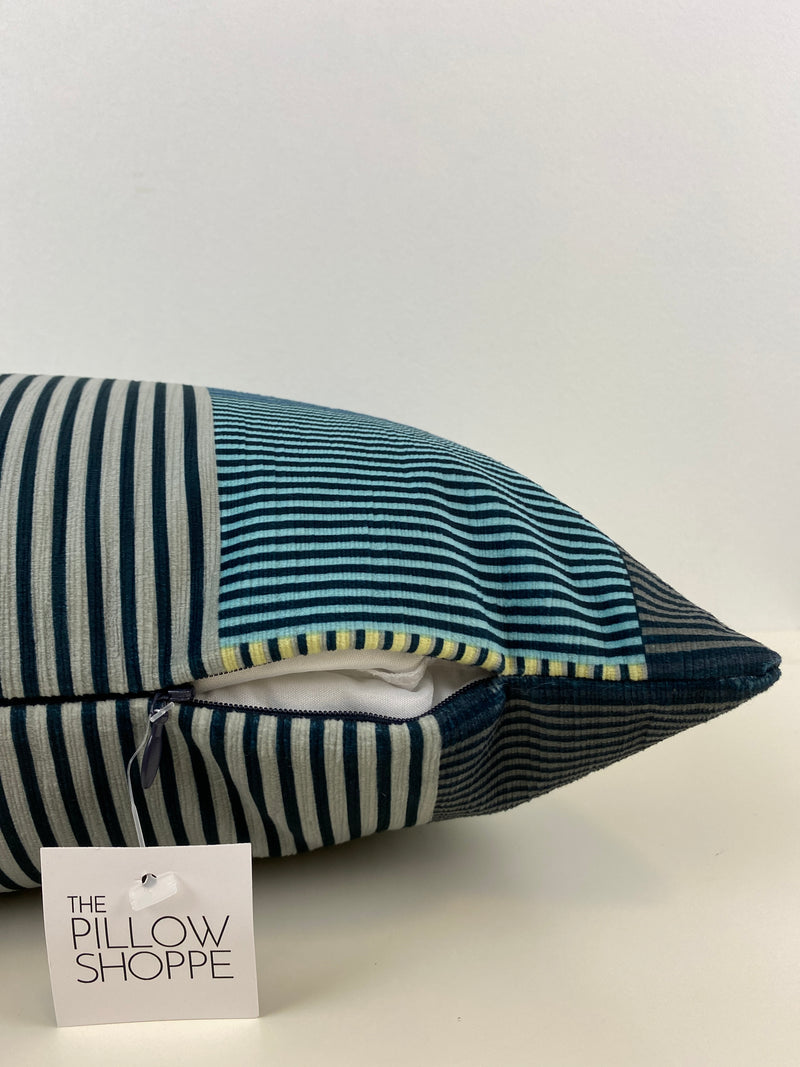 Morgan Baltic Geometric Lumbar Pillow 12x22"