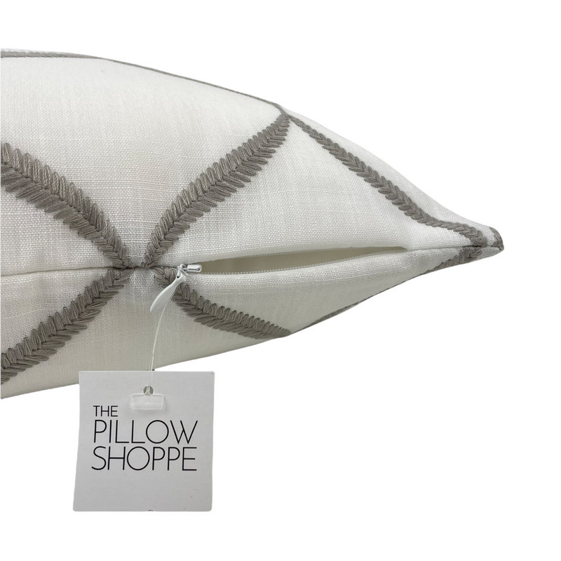 Oxbow Filagree Throw Pillow 17x17"