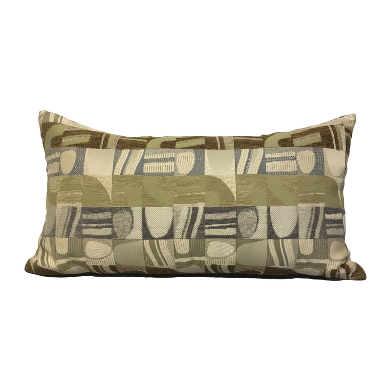 Picasso Chex Lumbar Pillow 12x22"