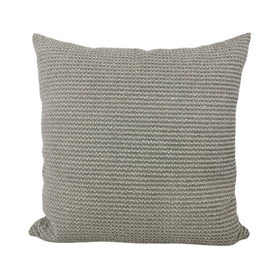 Piccolo Grey Throw Pillow 20x20"