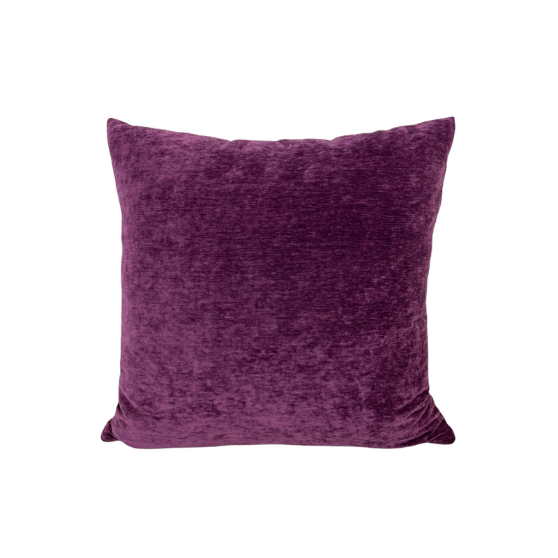 Rave Deep Purple Throw Pillow 17x17"