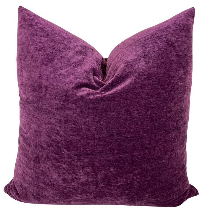 Decorative Entwistle 20 Inch Down or Poly Filled Throw Pillow Purple Size 20 X 20