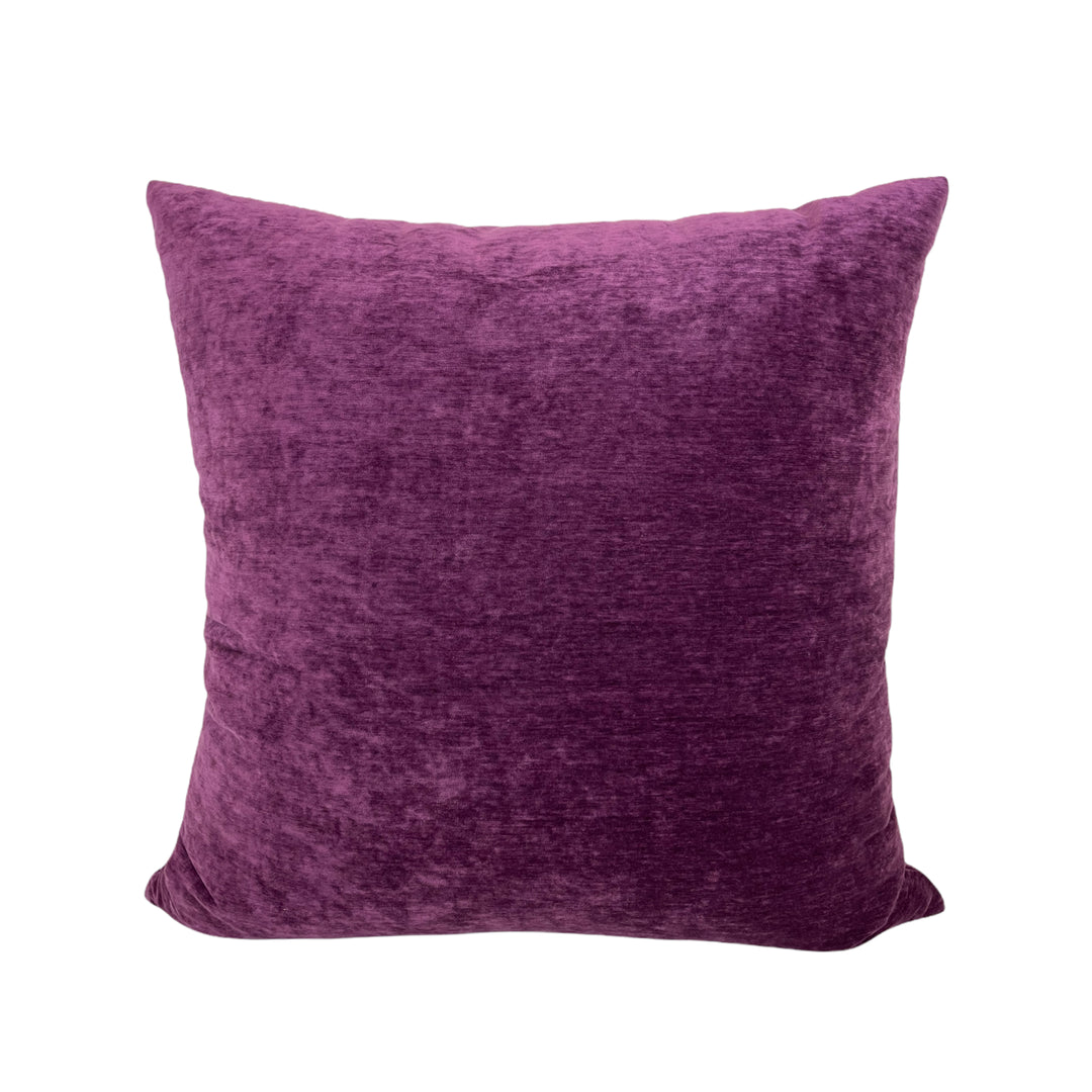 Rave Deep Purple Throw Pillow 20x20 The Pillow Shoppe