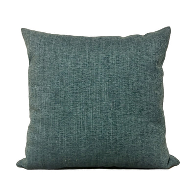 Remy Cadet Blue Throw Pillow 20x20”