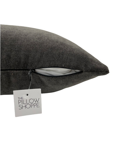 Royal Charcoal Option Lumbar Pillow 12x22"