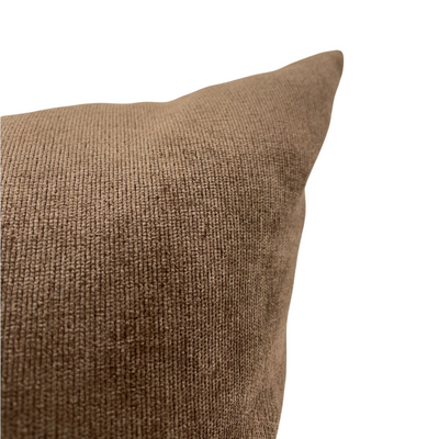 Royal Deep Brown Lumbar Pillow 12x22"