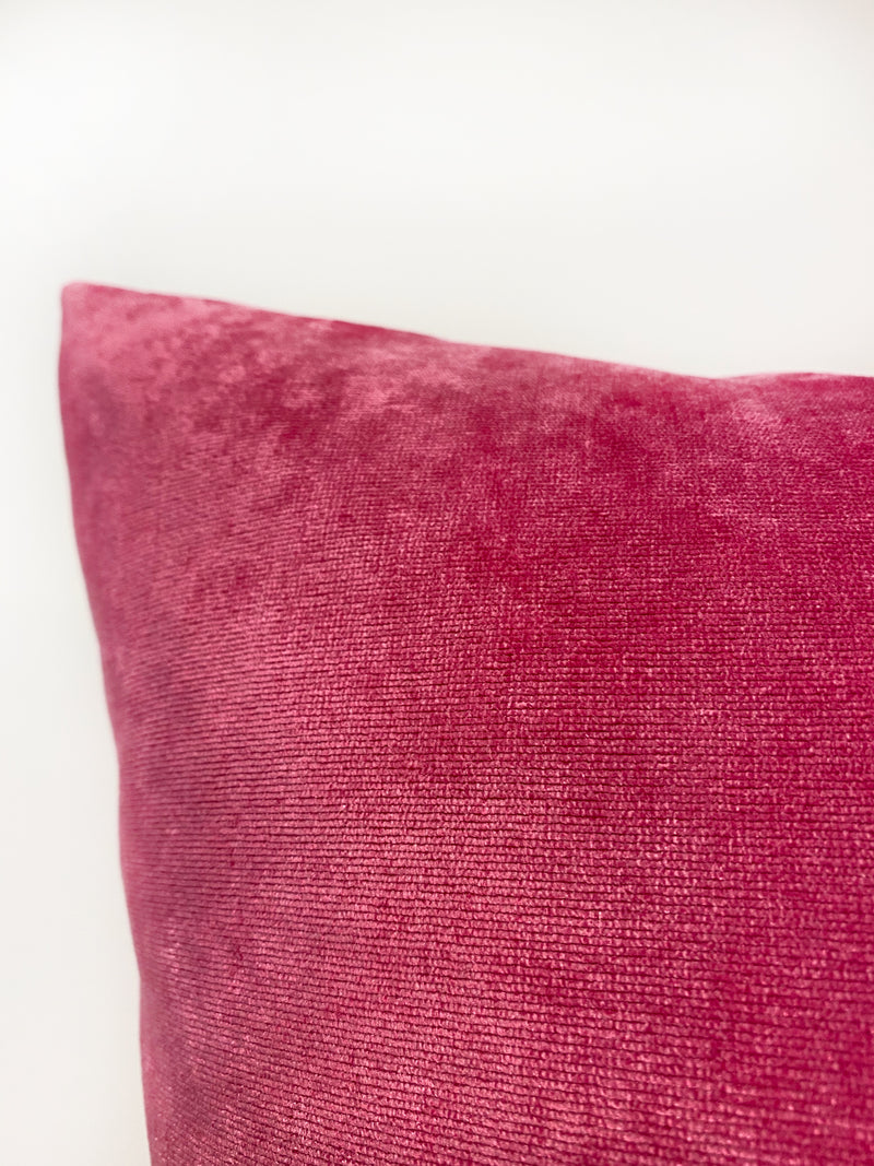 Royal Hot Pink Euro Pillow 25x25"