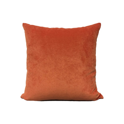 Royal Tangerine Throw Pillow 17x17"