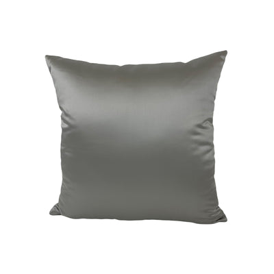 Silky Smooth Limestone Throw Pillow 17x17"