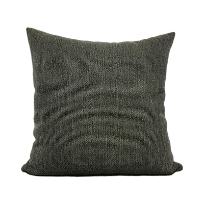 Stardust Charcoal Grey Throw Pillow 20x20”