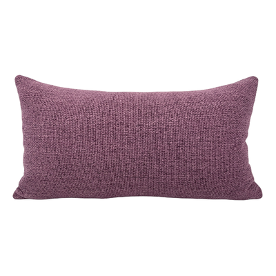 Stardust Plum Lumbar Pillow 12x22"