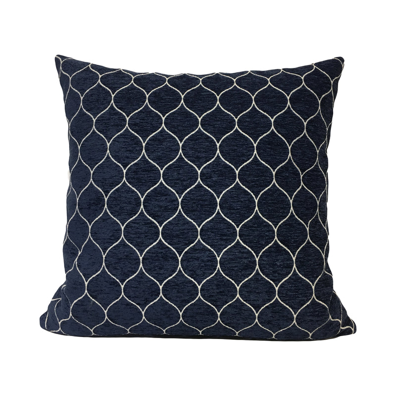 Stella Midnight Throw Pillow 20x20"