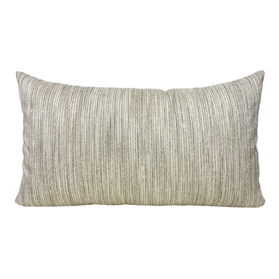 Strands Birch Lumbar Pillow 12x22"