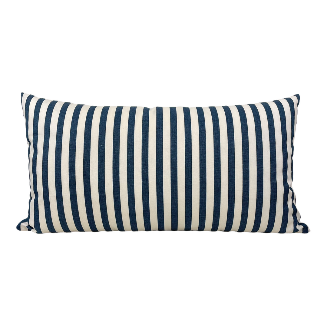 Navy lumbar pillows hotsell