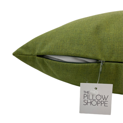 Sunbrella Cast Moss Outdoor Throw Pillow 20x20"