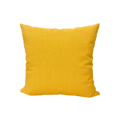Sunbrella Daffodil Outdoor Throw Pillow 17x17"