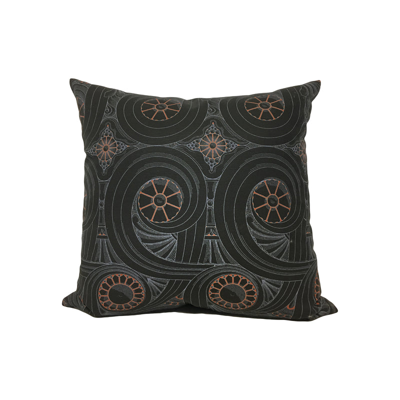 Towers Volutes Throw Pillow 17x17"