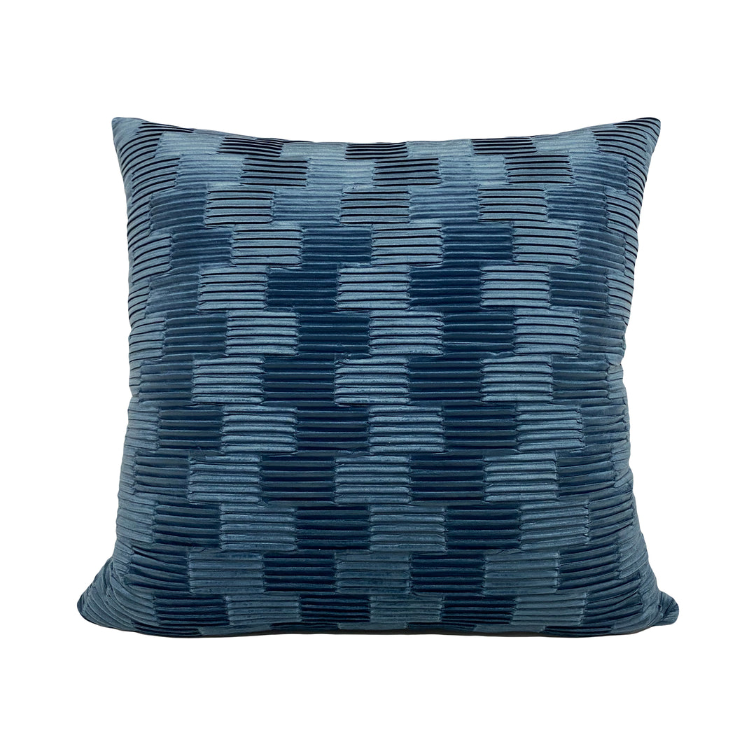 Dark blue velvet throw pillows sale