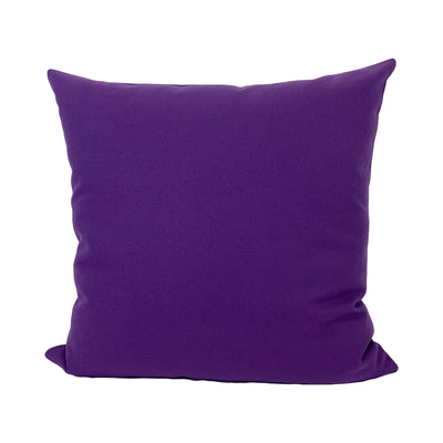 Viking Purple Canvas Throw Pillow 20x20"